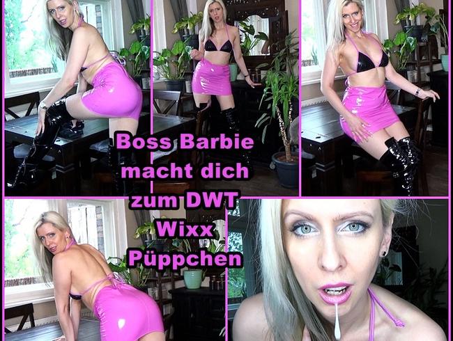 LadySybella Porno Video: Boss Barbie macht dich zum DWT Wixx Püppchen
