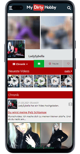 LadySybella bei MyDirtyHobby